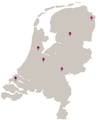 7x Giro toertochten in Nederland